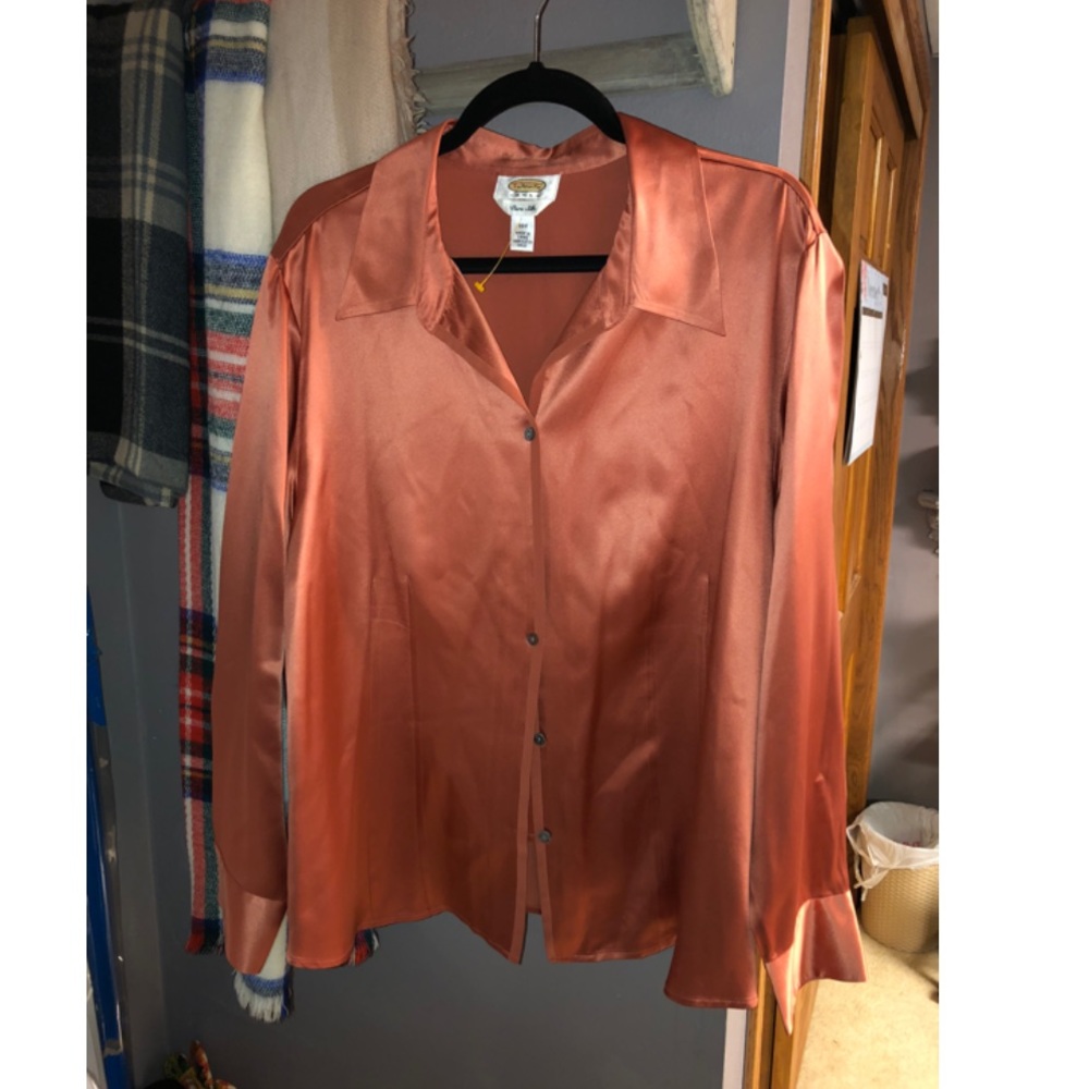 Talbots Women’s PURE SILK Blouse NWOT
